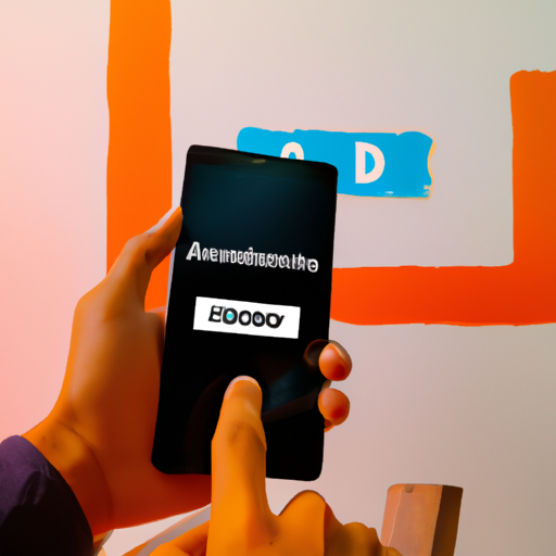 תמונה של אדם המשתמש בסמארטפון כדי להחיל קופון הנחה על קמפיין של Google Ads.